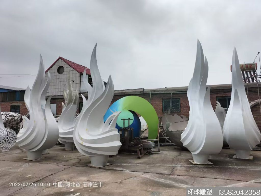 不锈钢凤凰雕塑1